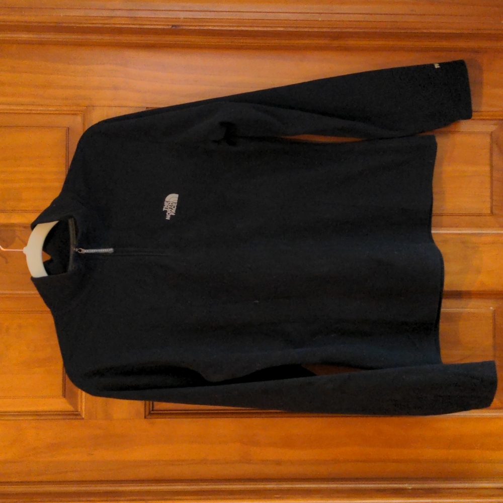 Vintage black TNF 1/4zip TKA100 fleece
